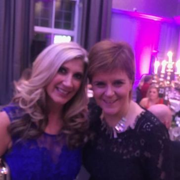 First Minister of Scotland is looking forward to receiving her Sticky Heelz