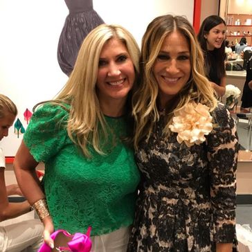 The day we met our shoe icon - Sarah Jessica Parker