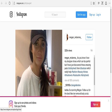 Megan McKenna is a #Heelz girl on Instagram