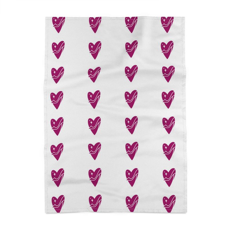 Hearts & Heels Tea Towel by Sticky Heelz