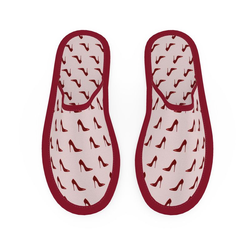 Rose Stiletto Slippers