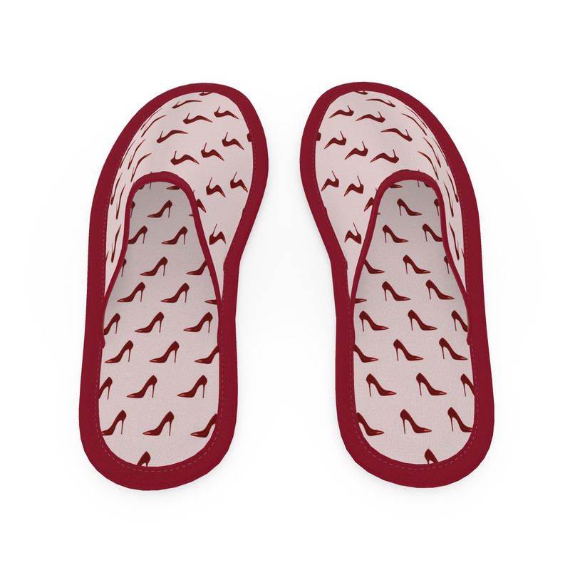 Rose Stiletto Slippers
