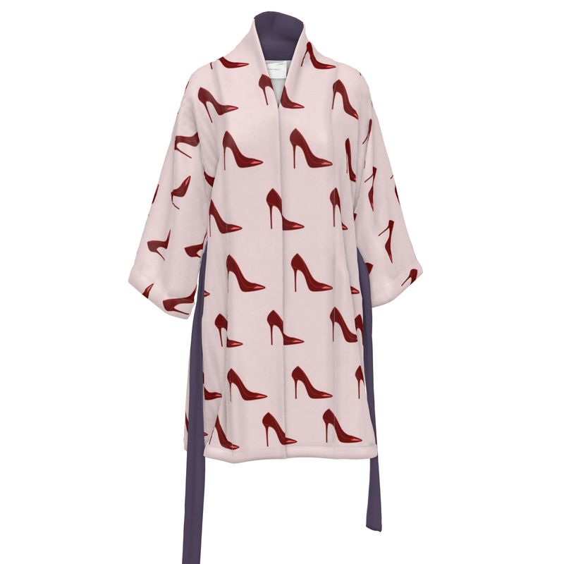 Rose Stiletto Kimono