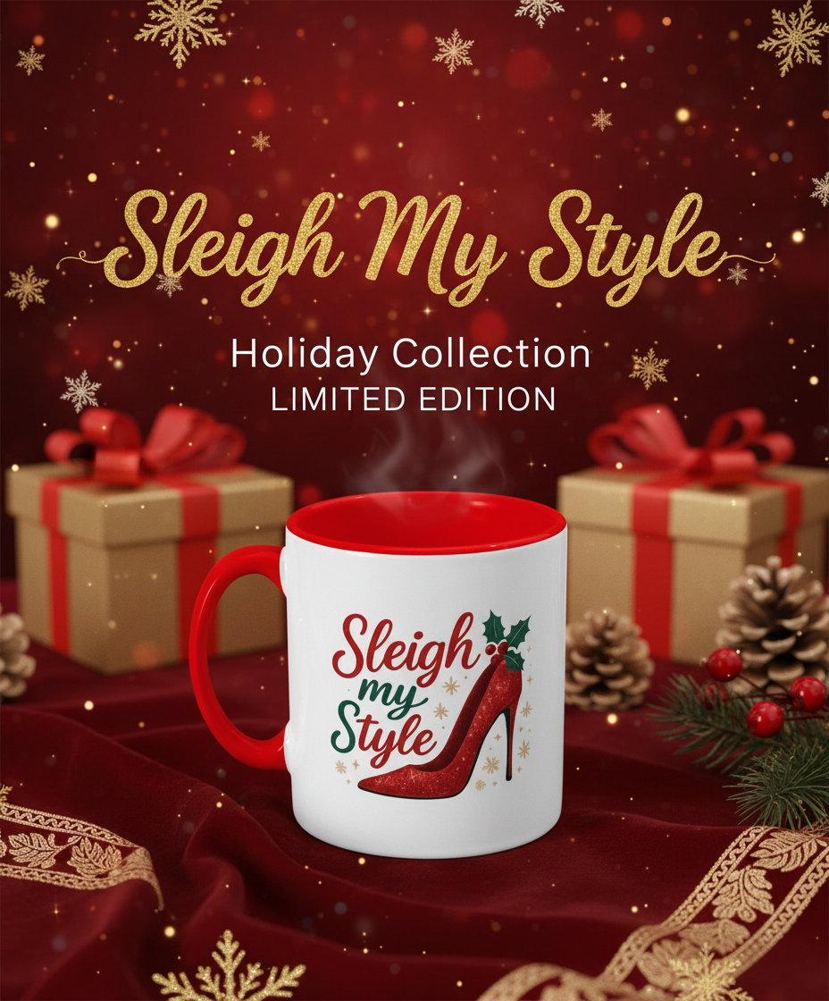 Sleigh My Style Christmas Banner