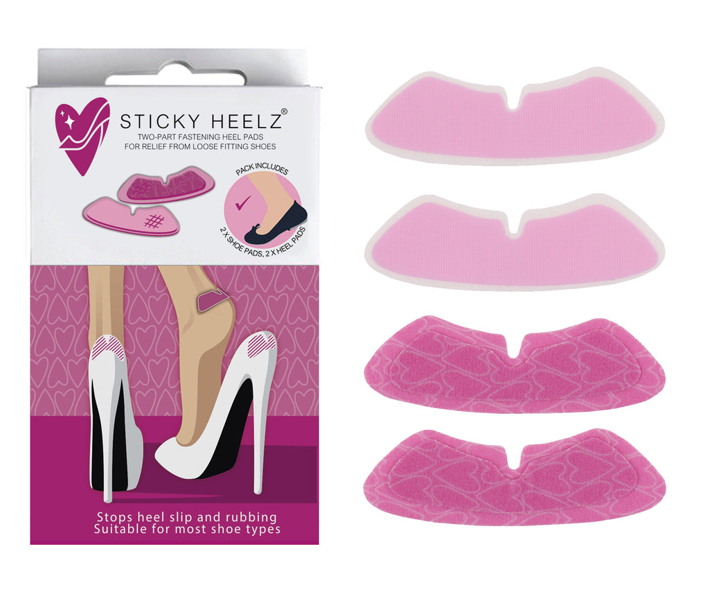Buy 4 small packs of Sticky Heelz