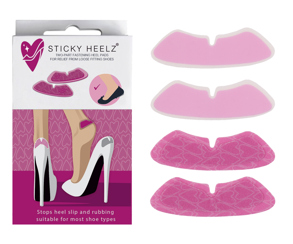 Sticky Heelz Heel Pads Teardrop Pads Stop Shoes Slipping off
