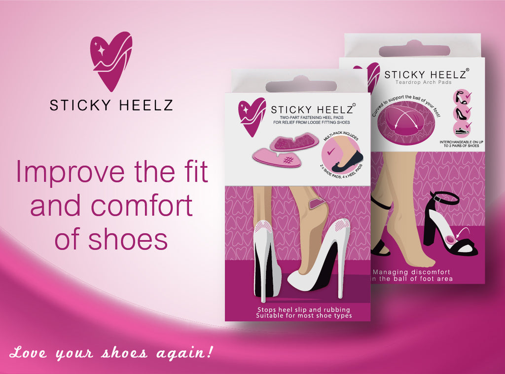 buy Sticky Heelz Heel Pads & Teardrop Pads